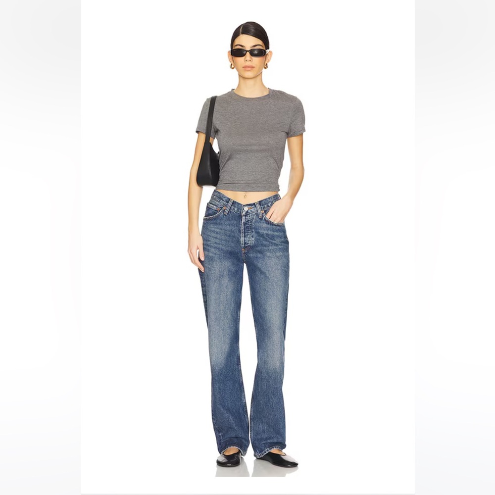 AGOLDE V-waist Kelly Jeans in Essence